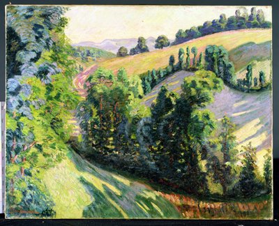 Paesaggio a Pontgibaud, c.1895 da Jean Baptiste Armand Guillaumin